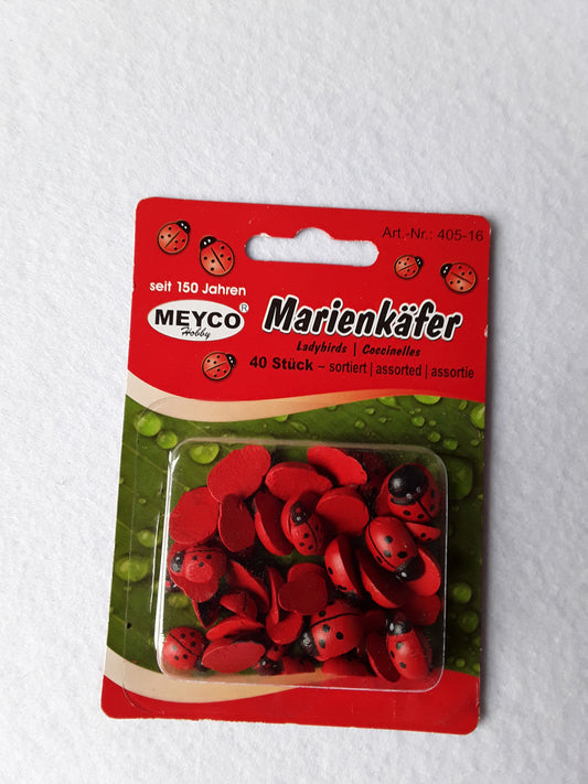 Deko Marienkäfer Holz